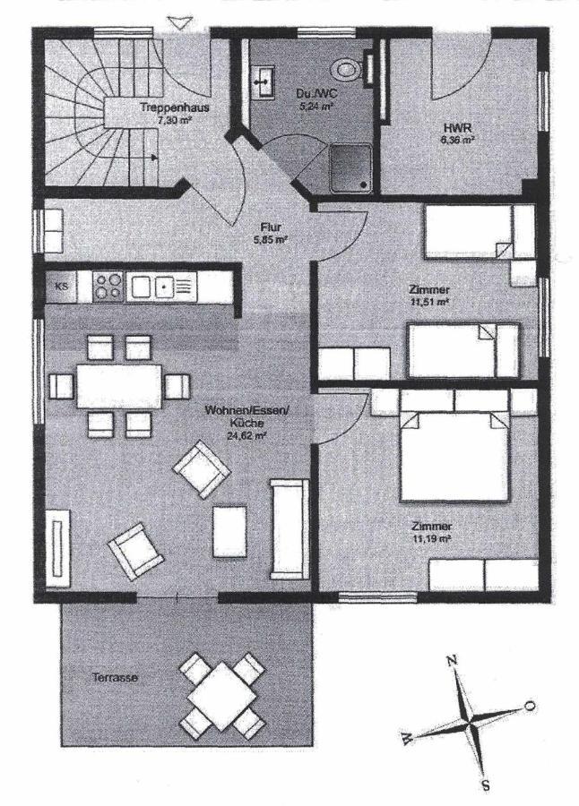 Ferienhaus Ahorn Mit Garten In Зиновиц Екстериор снимка